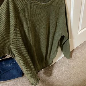 Warm sweater; worn once